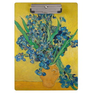 Pranchetas Vaso Van Gogh com Íris Classic Impressionismo
