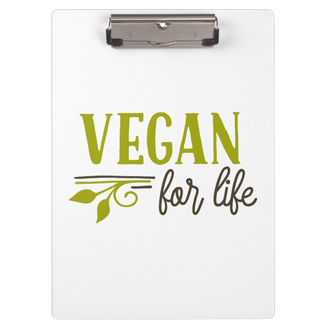 Pranchetas Vegan For Life (Frente)