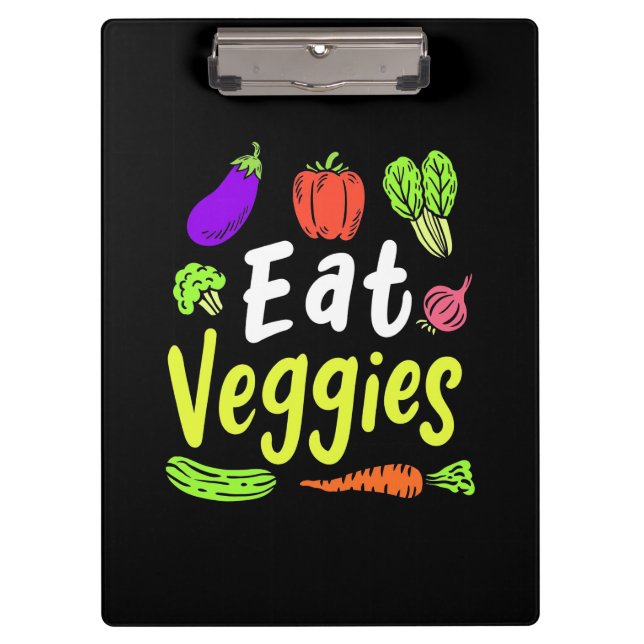 Pranchetas Vegetariana coma vegetais (Frente)