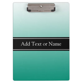 Pranchetas Verde Teal  Desbotado  Personalizado