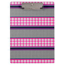 Pranchetas Verificar Design de Padrão Misto do Harlequin