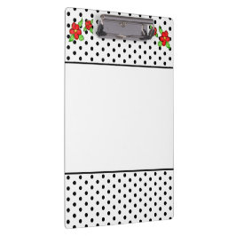 Pranchetas Vermelho Negro e Branco Flor