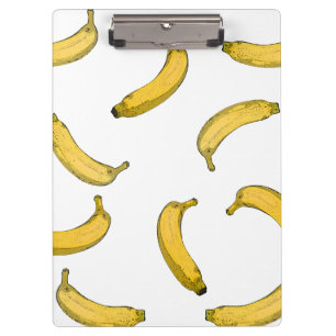 Pranchetas Versão do esboço do padrão da banana