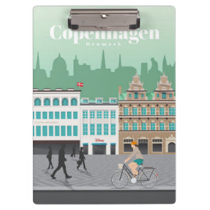 Pranchetas Viagem Art Viagem Para Copenhaga