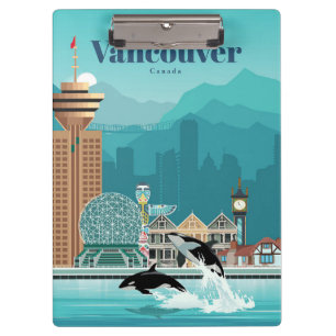 Pranchetas Viagem Art Viagem Para Vancouver