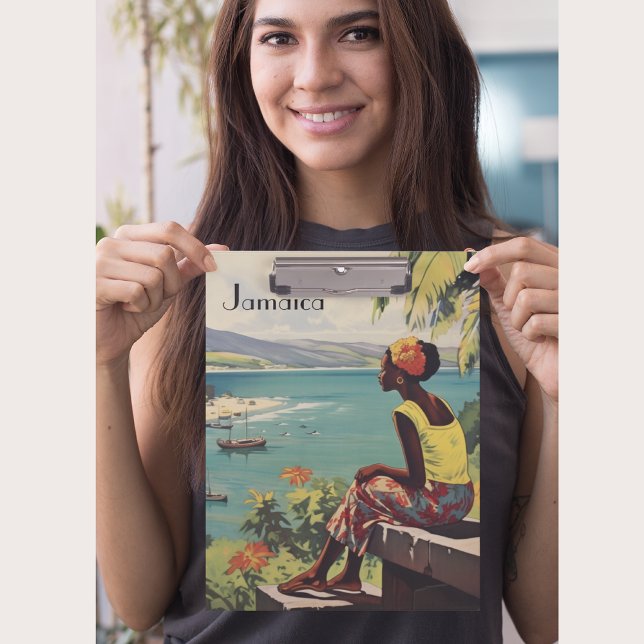 Pranchetas Viagens vintage Poster jamaicana (Criador carregado)