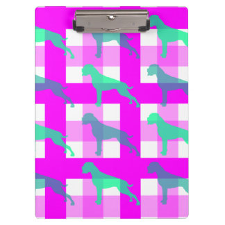 Pranchetas Vibrações de Boxeador Abstratas — Edição Verde e R