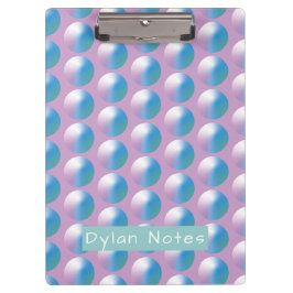 Pranchetas Vibrant gradient circles Geometric Modern Blue.