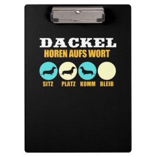 Pranchetas Vida Engraçada Com Cão Dachshund