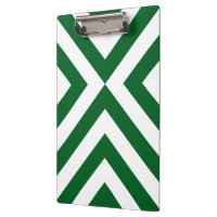 Vigas verdes e brancas