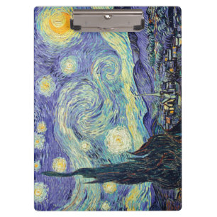 Pranchetas Vincent Van Gogh. A Noite Estrelada