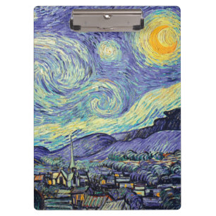 Pranchetas Vincent Van Gogh. A Noite Estrelada