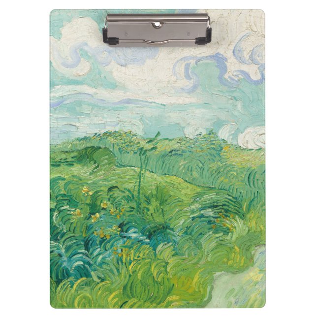 Pranchetas Vincent Van Gogh painting Green wheat field  (Frente)