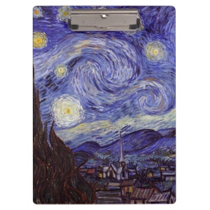 Pranchetas Vincent Van Gogh Starry Night Vintage Fine Art