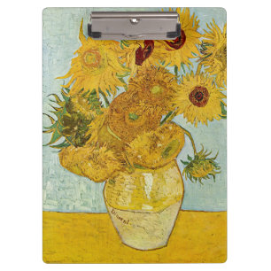 Pranchetas Vincent Van Gogh - Vase com Doze Girassóis