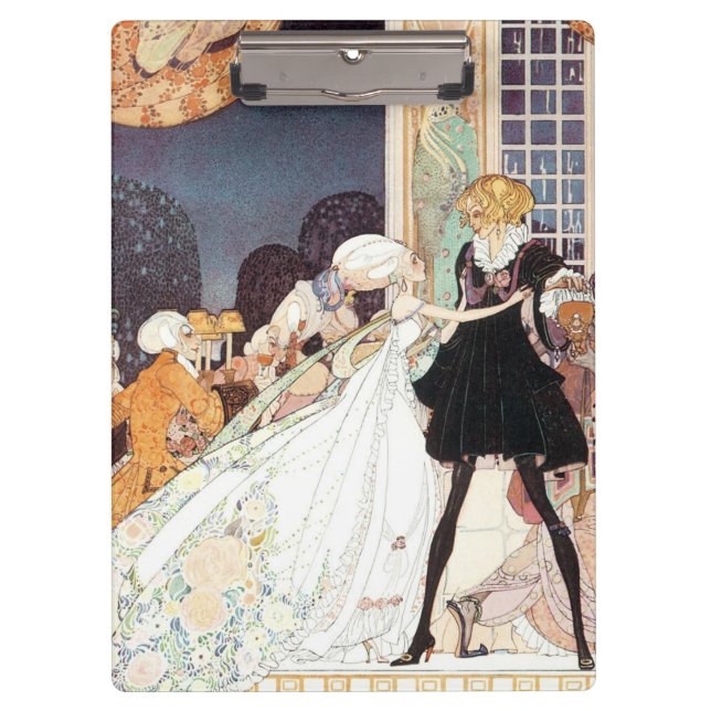 Pranchetas Vintage 12 princesas dançantes de Kay Nielsen (Frente)