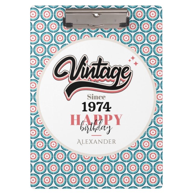 Pranchetas Vintage desde - 1974 (Frente)