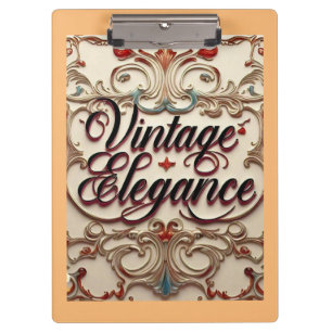 Pranchetas "Vintage Elegante Refinado" "
