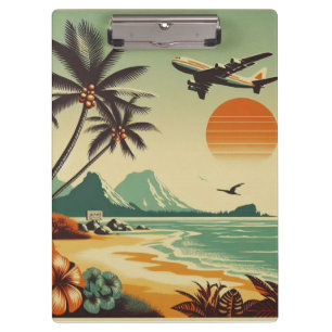 Pranchetas Vintage Hawaii/Tropical