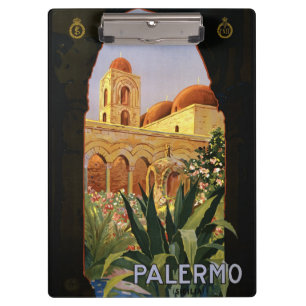 Pranchetas Vintage Palermo Itália Poster