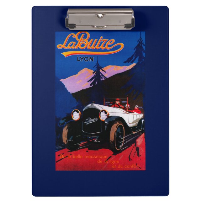 Pranchetas Vintage PosterEurope de Buize Lyon do La (Frente)