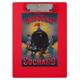 Pranchetas Vintage PosterEurope de Chocolat Suchard