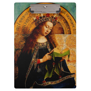 Pranchetas Virgem Maria por Jan van Eyck