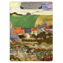 Vista de Auvers Vincent van Gogh.