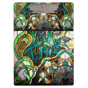 Pranchetas Vitral do nouveau da arte floral