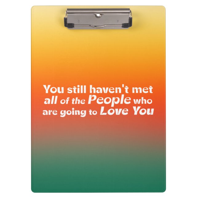 Pranchetas Você ainda não se conheceu... (Frente)