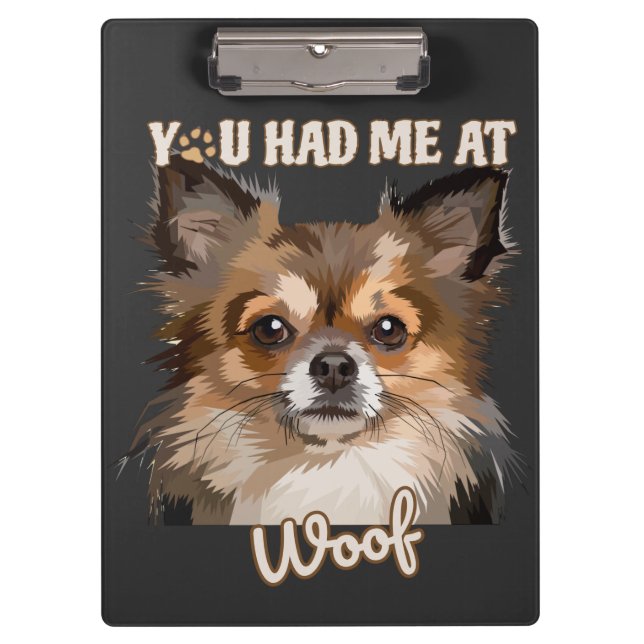 Pranchetas Você Me Teve No Meio | Pomeranianos De Cães (Frente)