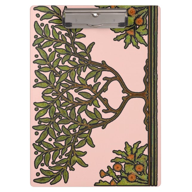 Pranchetas Wallpaper Floral William Morris Tree Frieze (Frente)