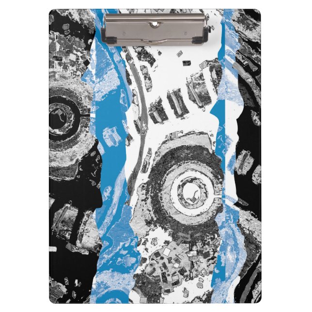 Pranchetas Wave Mechanism – Custom Clipboard (9" x 12.5") (Frente)