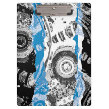 Wave Mechanism – Custom Clipboard (Bright White)