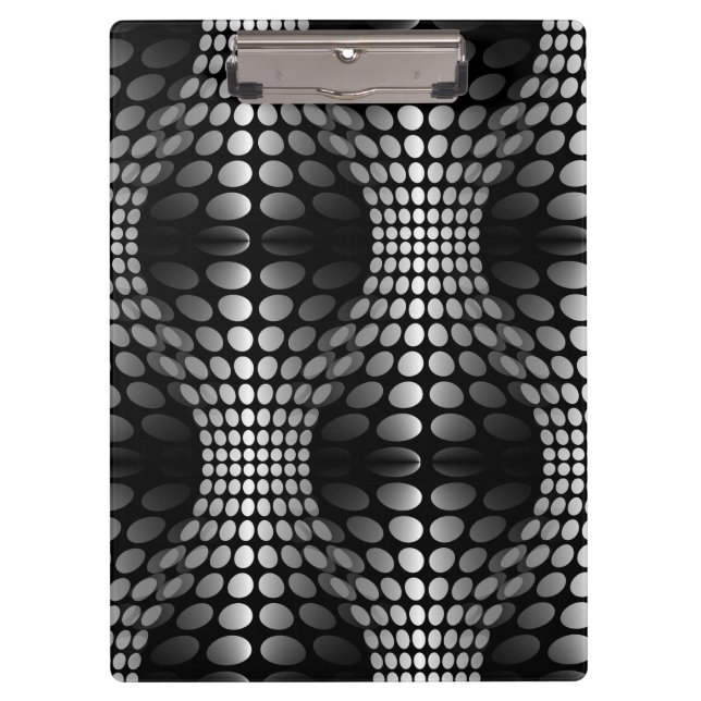 Pranchetas Waves Pontas Papel de parede preto e branco (Frente)