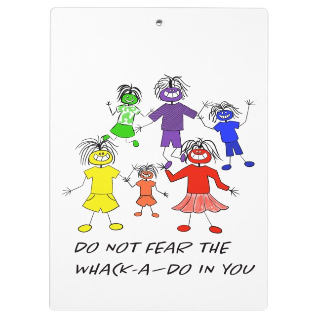 Pranchetas Whack-A-Do (Verso)