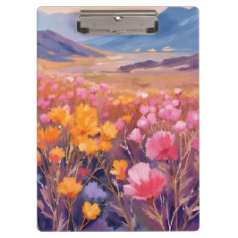 Pranchetas Wildflower Field | Floral Landscape Painting