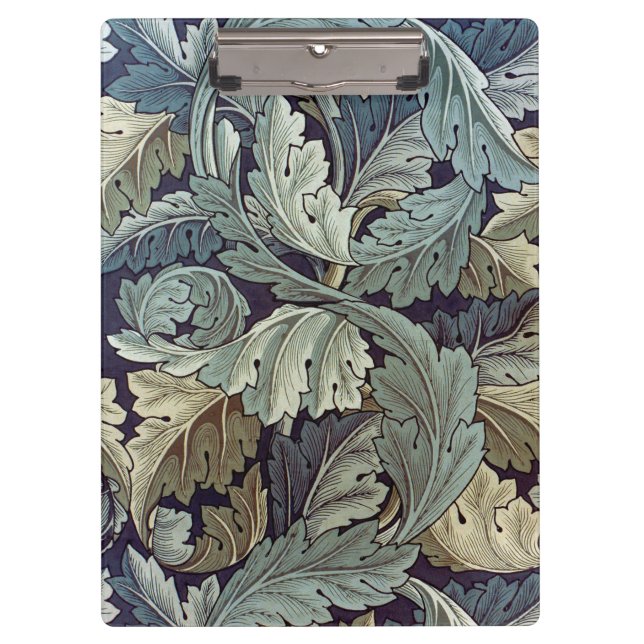 Pranchetas William Morris Acanthus Wallpaper Folhas (Frente)