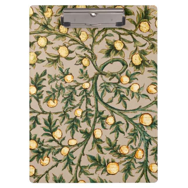Pranchetas William Morris Floral Frutas Jardim Flor Clássico (Frente)