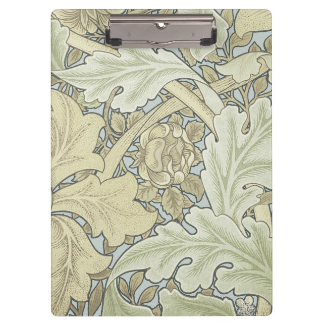 Pranchetas William Morris Rua James Acanthus Wallpaper (Frente)