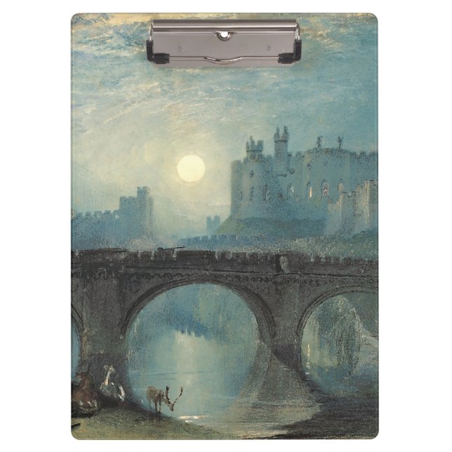 Pranchetas William Turner Alnwick Castle (Frente)