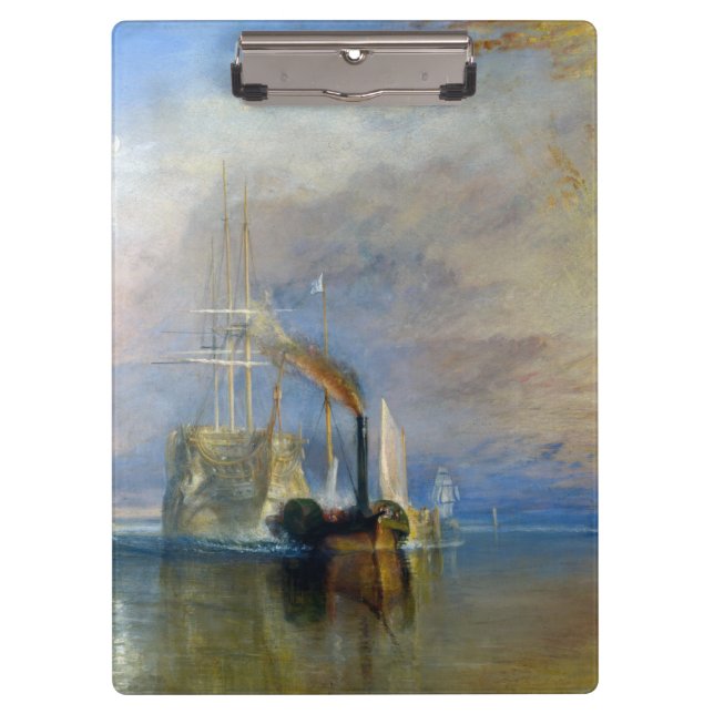 Pranchetas William Turner - O Fighting Temeraire (Frente)