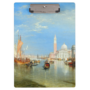 Pranchetas William Turner - Veneza, Dogana & San Giorgio