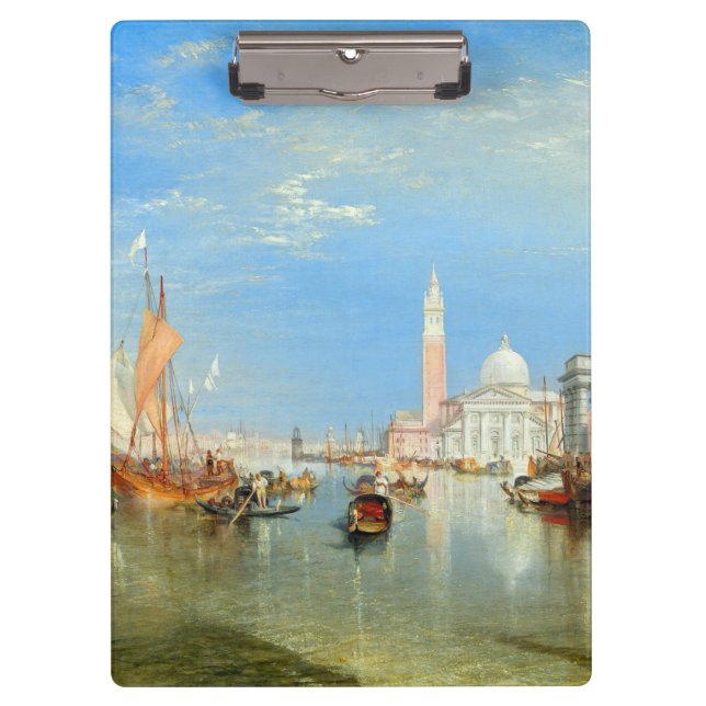 Pranchetas William Turner - Veneza, Dogana & San Giorgio (Frente)