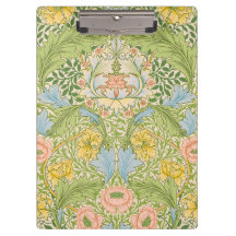 Wm Morris Myrtle Floral Arte Novo Pastel