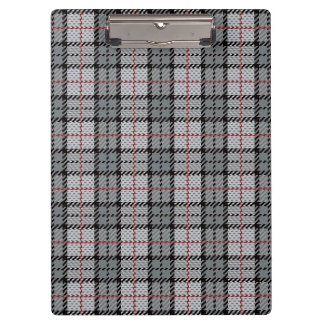 Pranchetas Xadrez do pixel no cinza com listra vermelha (Frente)