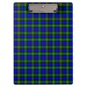 Pranchetas Xadrez verde azul Campbell tartan