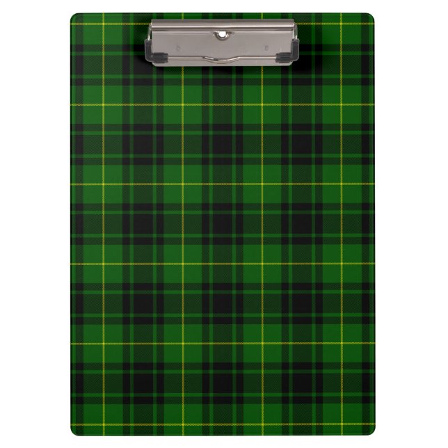 Pranchetas Xadrez verde MacArthur tartan (Frente)
