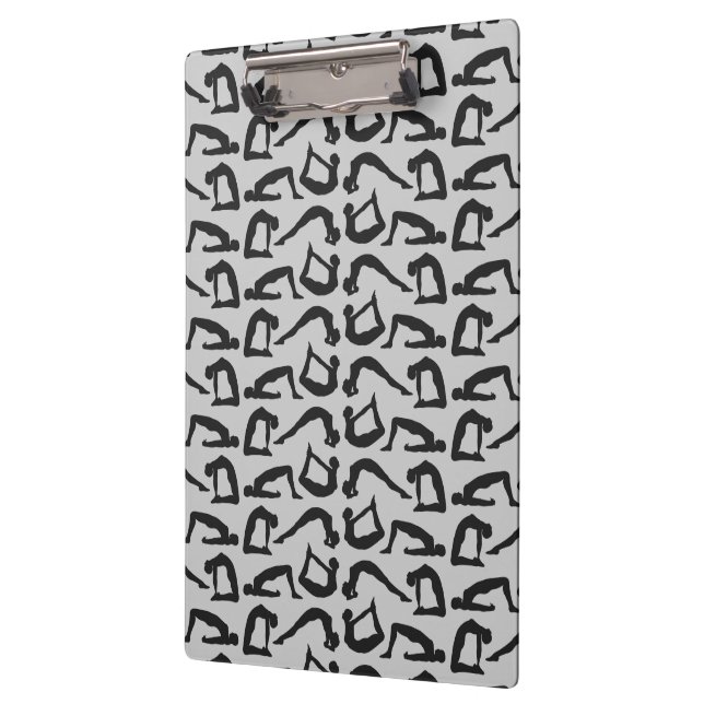 Pranchetas Yoga Positions Silhouettes (Esquerda)