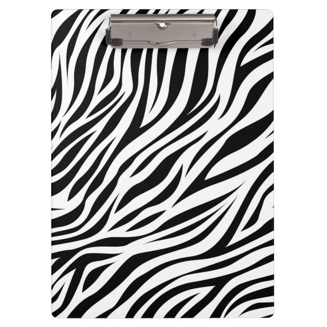 Pranchetas Zebra Animal Skin Impressão Pattern-15391 (Frente)